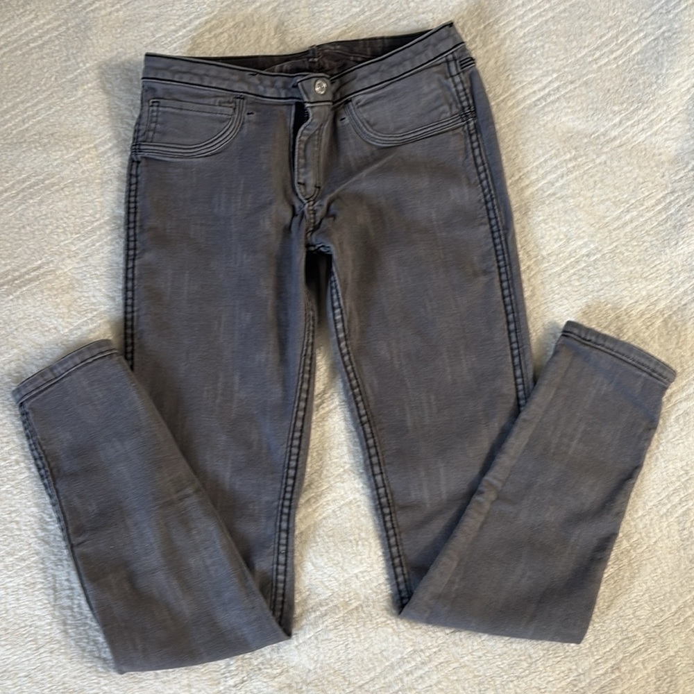 Levi's Reversible Black Patterned/Gray Women Leggings - Picture 5 of 8